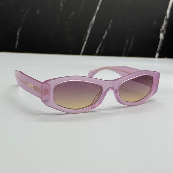 NEW VERSACE VE4487 5513/70 SUNGLASSES WOMEN PINK VE4487 551370 EYEWEAR